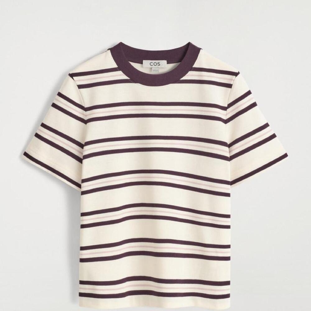 Cos white and dark brown